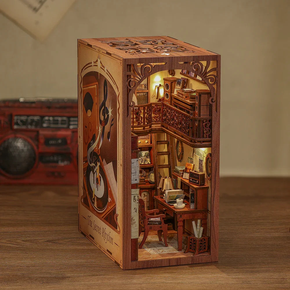 BOOK NOOK KIT - DIY - The Secret Rhythm - 355pc + LED Light
