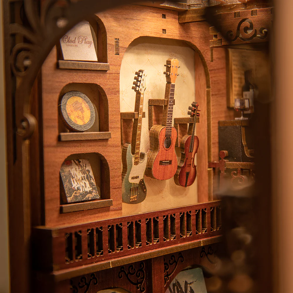 BOOK NOOK KIT - DIY - The Secret Rhythm - 355pc + LED Light
