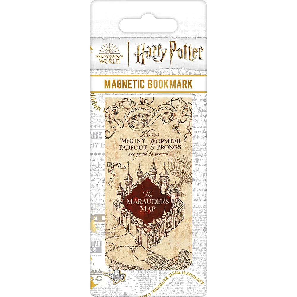 HARRY POTTER - Marauder's Map - Magnetic Bookmark