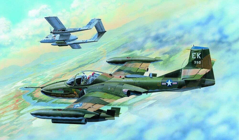 US A-37B Dragonfly Light Ground-Attack