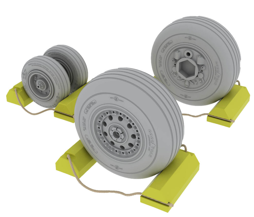 F-4J/S wheels for Tamiya