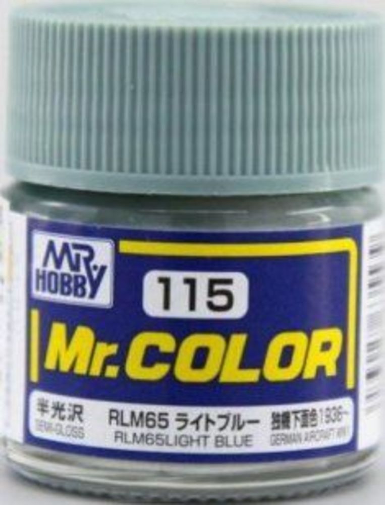 Mr Hobby -Gunze Mr. Color (10 ml) RLM65 Light Blue