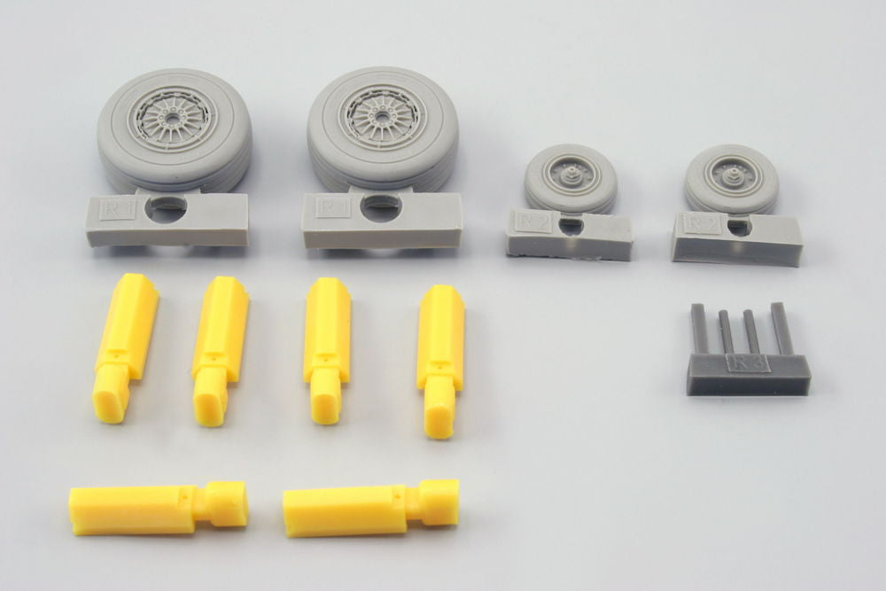 F-4C/D/E/F/G wheels for Tamiya