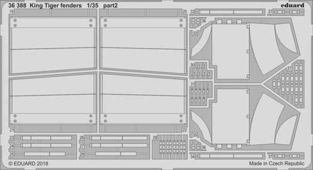 King Tiger initial for Takom