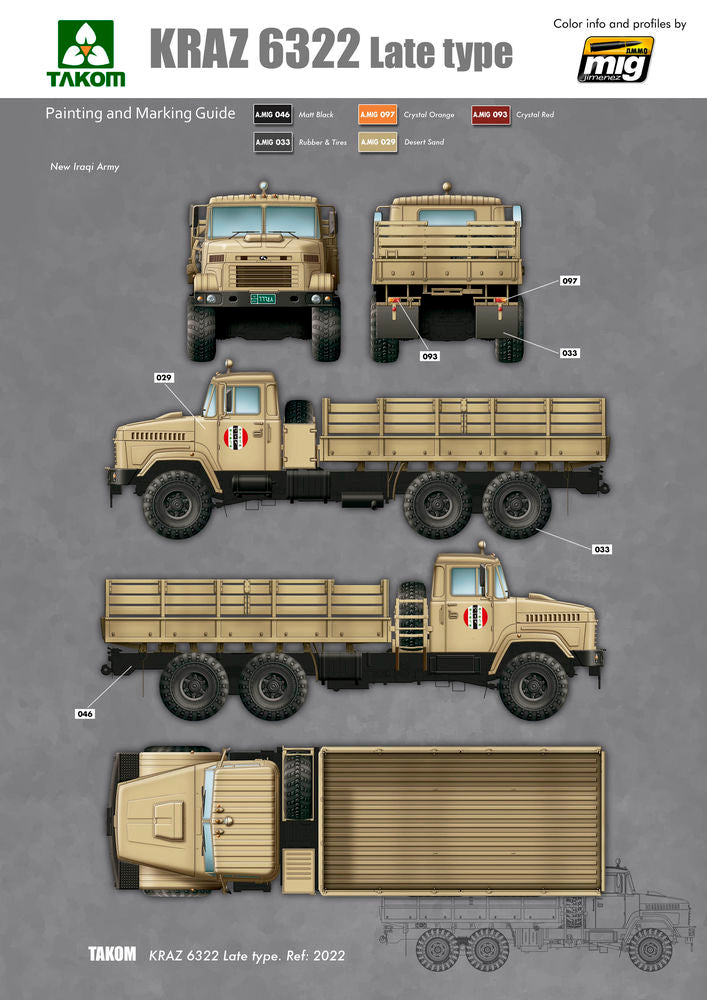 Ukraine KrAz-6322 Heavy Truck (late type)