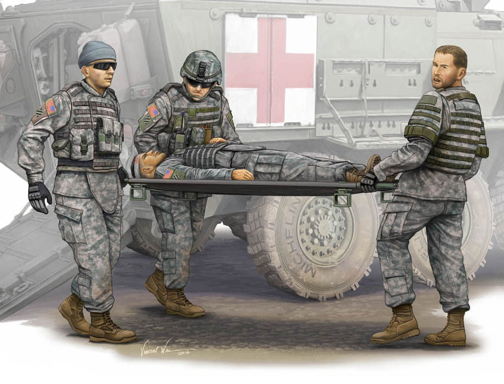 Modern U.S. Army-Stretcher AmbulanceTeam