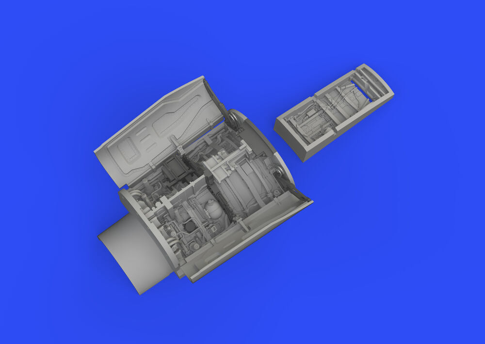 F-16C wheel bays early PRINT 1/48 KINETIC