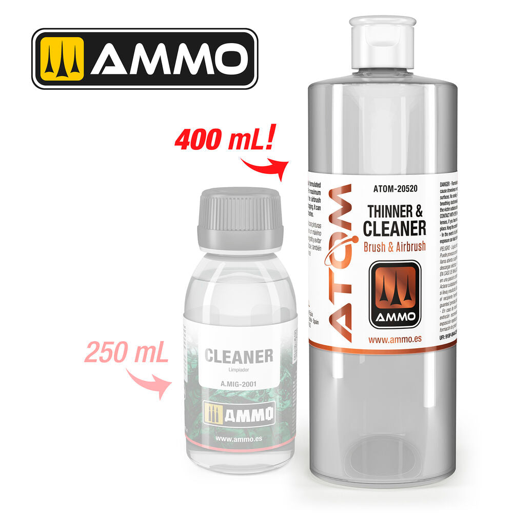 ATOM Thinner and Cleaner 400 mL