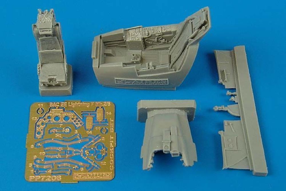 BAC EE Lightning F Mk. 2/6 cockpit set for Trumpeter kit