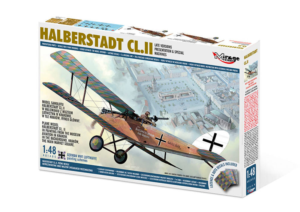 HALBERSTADT CL.II,LATE VERSIONS PRESENTATION & SPECIAL MACHINES