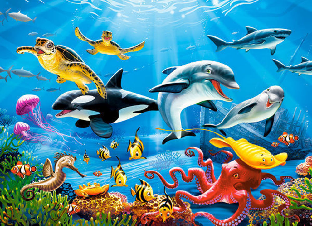 Tropical Underwater World, Puzzle 200 Teile