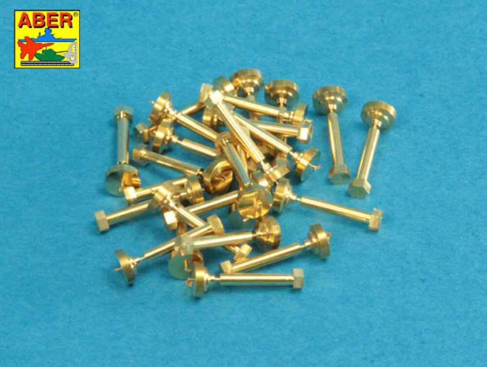 Turned imitation of Hexagonal bolts 1,6 x  6,0 mm x 25 pcs.