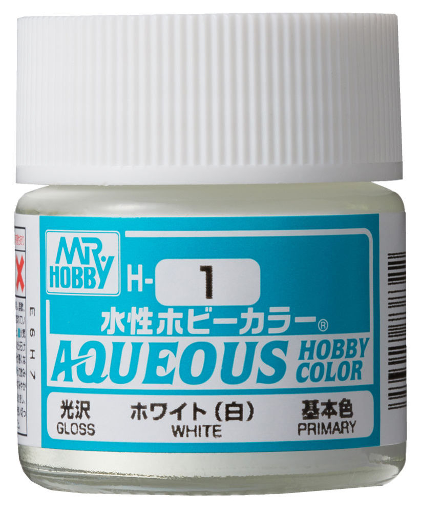 Mr Hobby -Gunze Aqueous Hobby Colors (10 ml) White