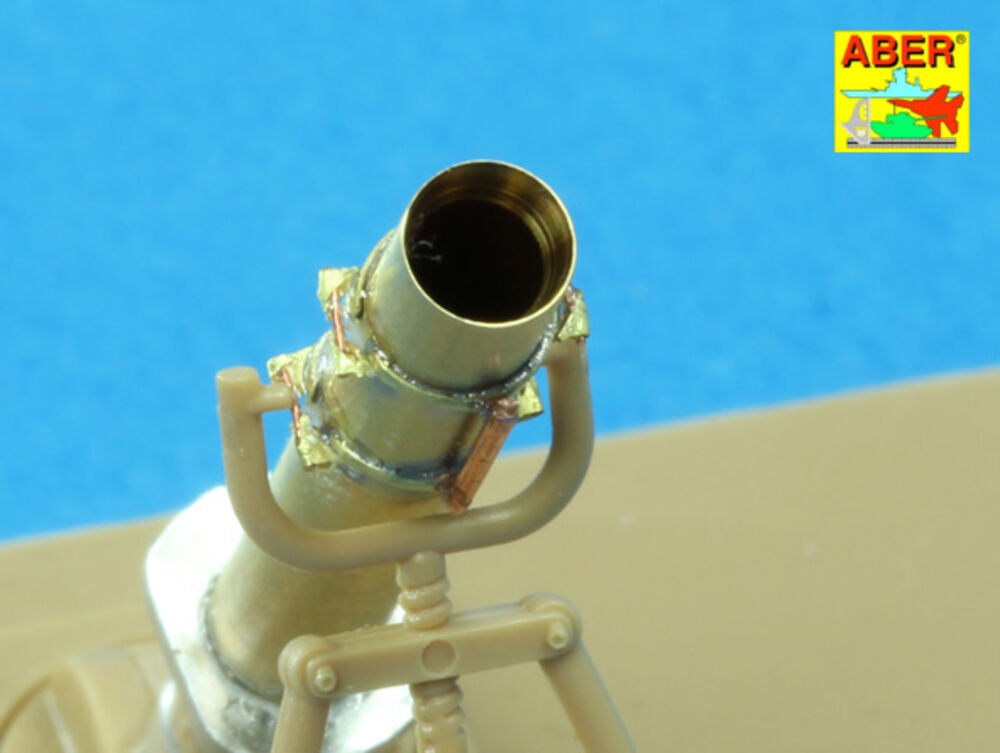 Stokes 4in mortar for Mk.IV Tadpole