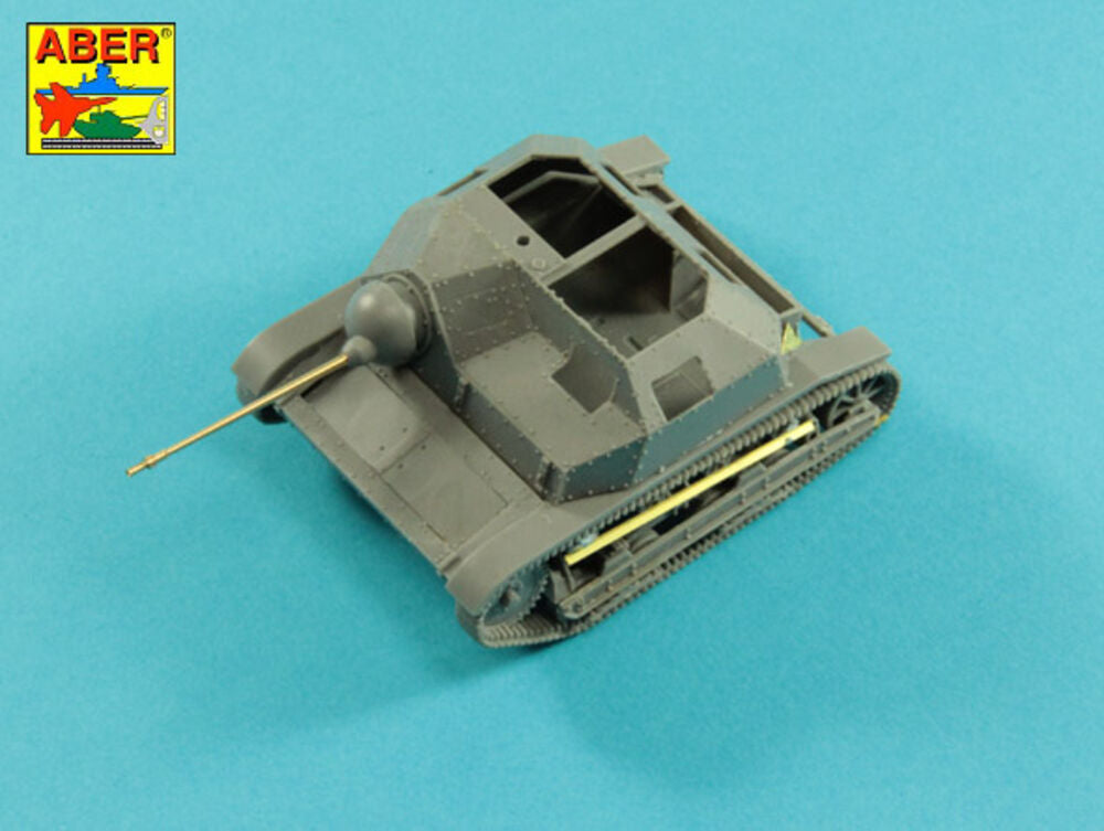 20mm gun barrel with prototype muzzle brake for nkm wz.38 FK-A used on TKS Tankette