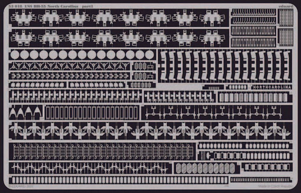 USS BB-55 North Carolina  1/350 f��r Trumpeter-Bausatz
