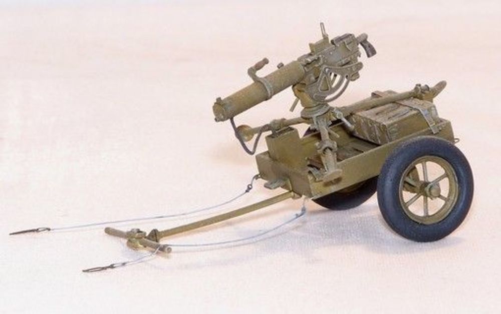 U.S. Handkarren M3A1 mit Browning 0,3