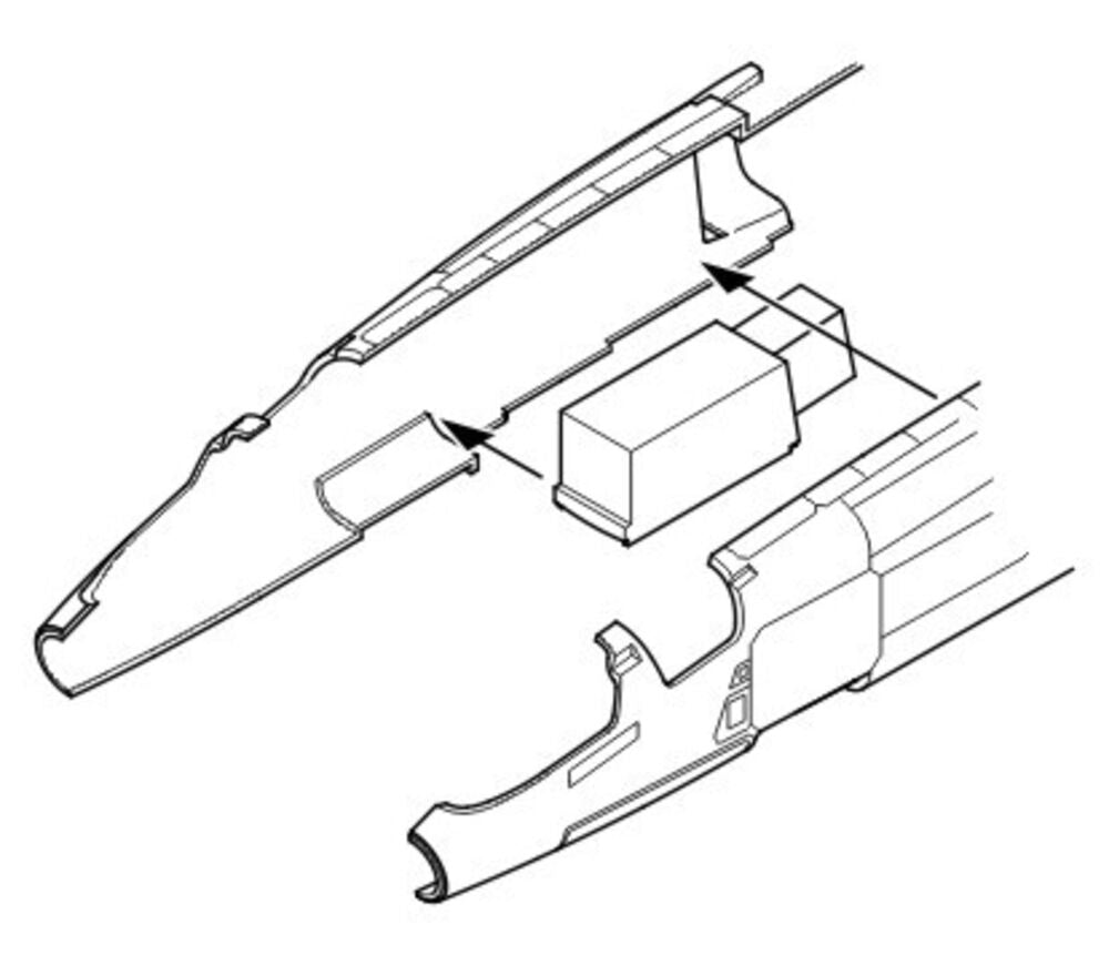 TSR-2 Nose Undercarriage bay f��r Airfix Bausatz