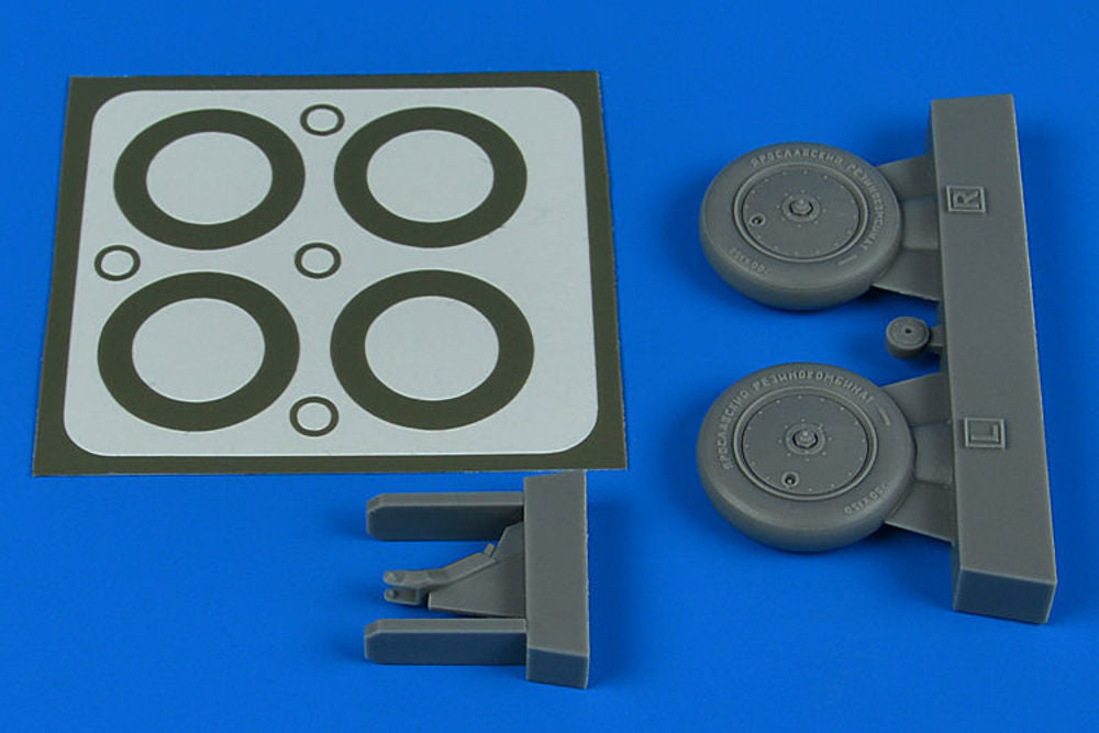 I-153 wheels & paint masks for ICM/Hasegawa