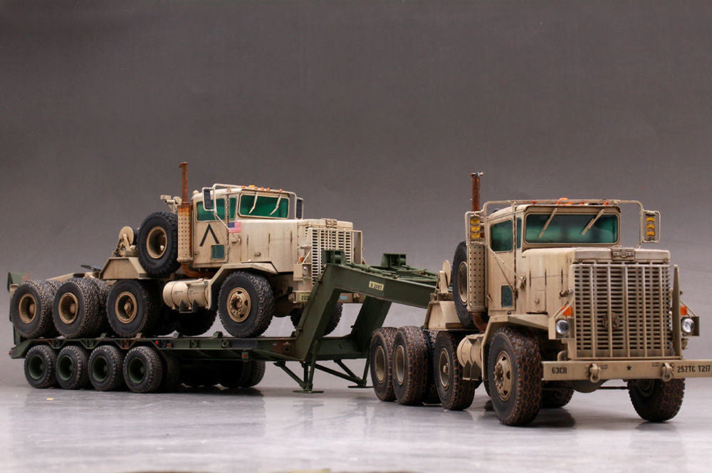 M911 C-HET w/m747 Heavy Equipment Semi- Trailer