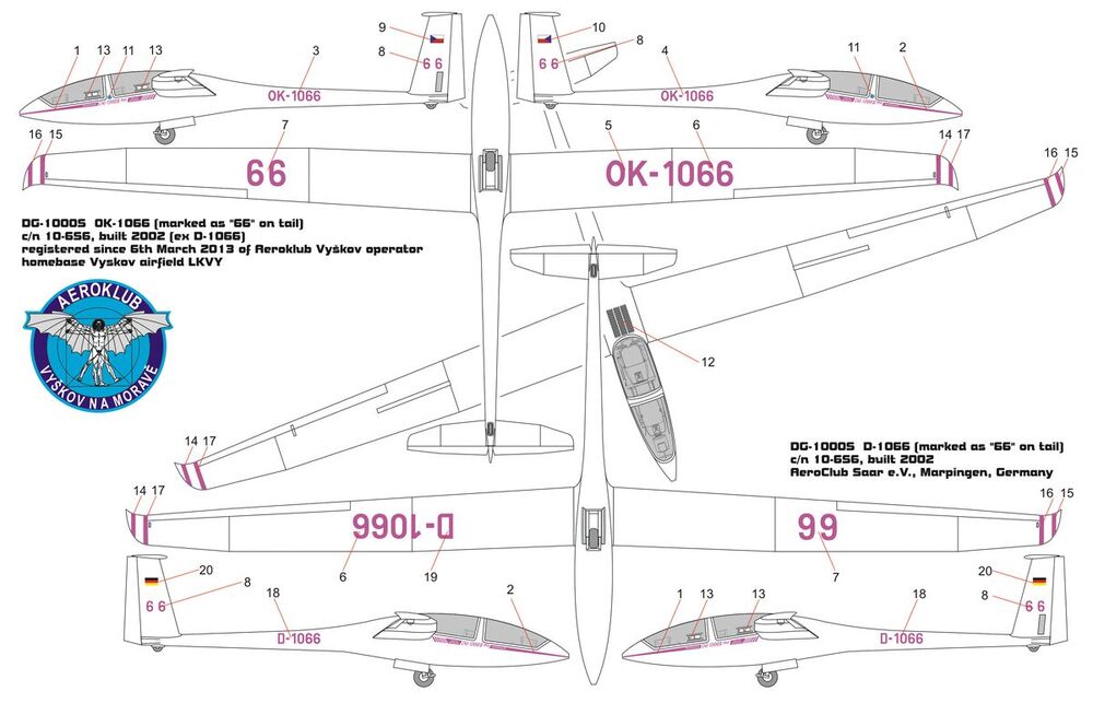 DG-1000S Glider AKVY