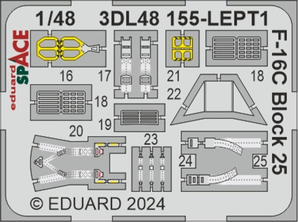 F-16C Block 25 SPACE 1/48