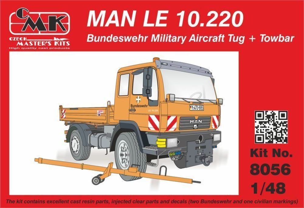 MAN LE 10.220 Bundeswehr Military Aircra Tug + Towbar