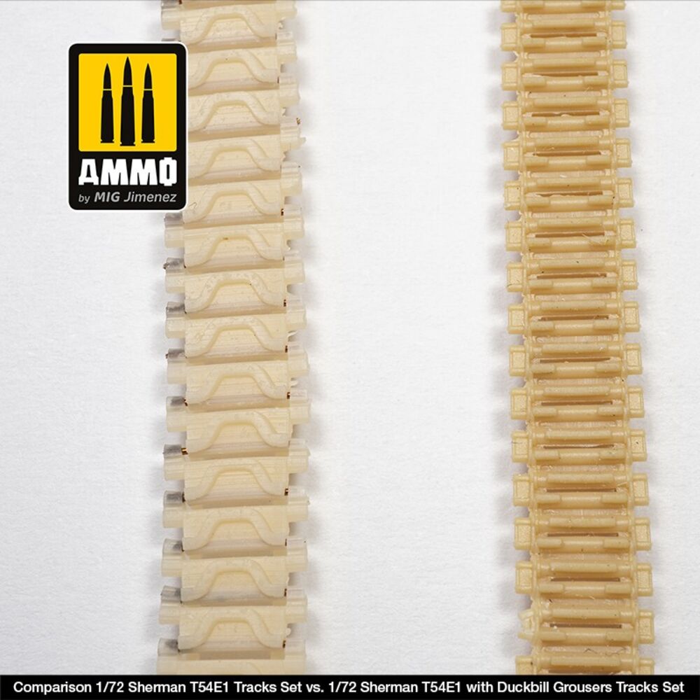 1/72 Sherman T54E1 Tracks Set