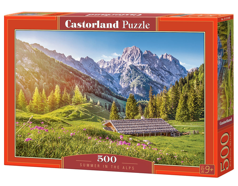 Summer in the Alps, Puzzle 500 Teile