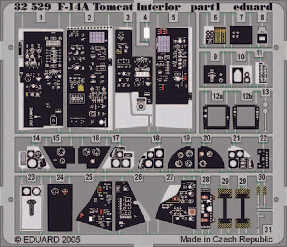 F-14A Tomcat interior f��r Tamiya-Bausatz