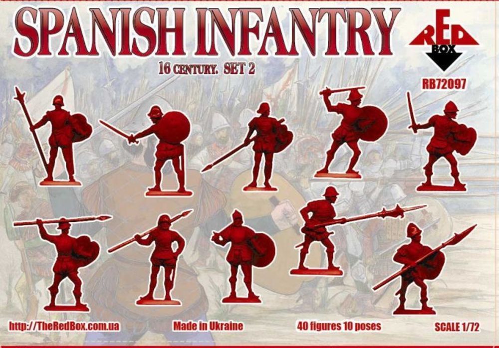 Spanish infantry, 16th century, set 2