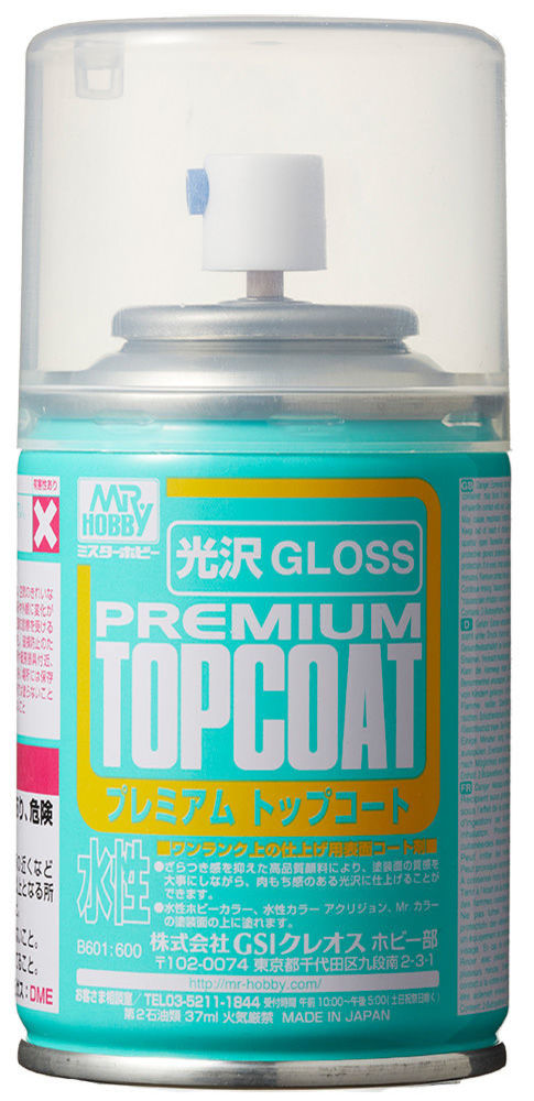 Mr Hobby -Gunze Mr. Premium Top Coat Gloss