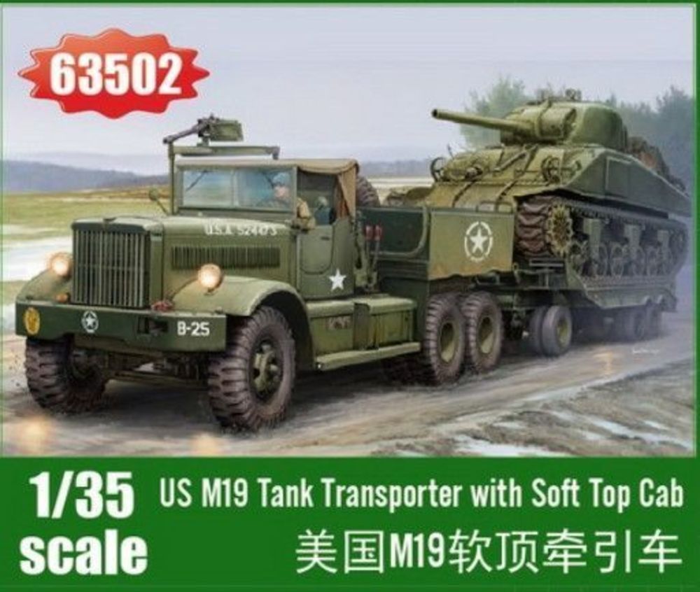 M19 Tank Transporter with Soft Top Cab