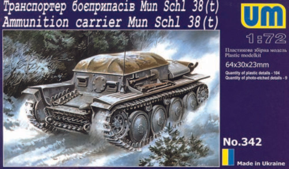 Munitions Schlepper 38 (t)