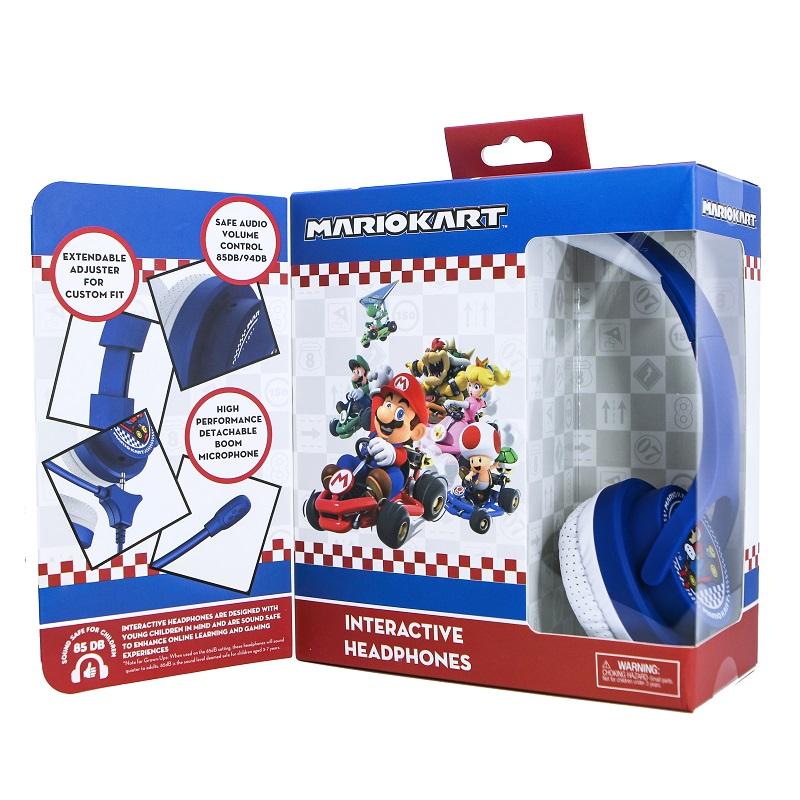 NINTENDO - Junior Interactif HeadPhones - Mario Kart