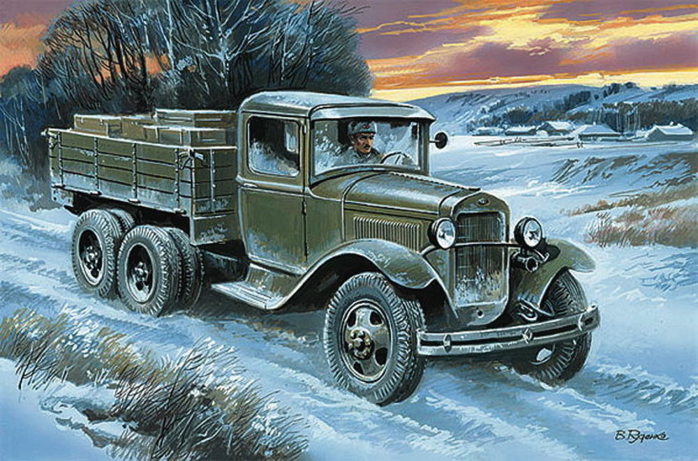 Soviet truck GAZ-AAA