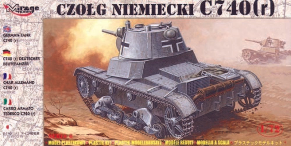 Deutscher Panzer C 740 (r)