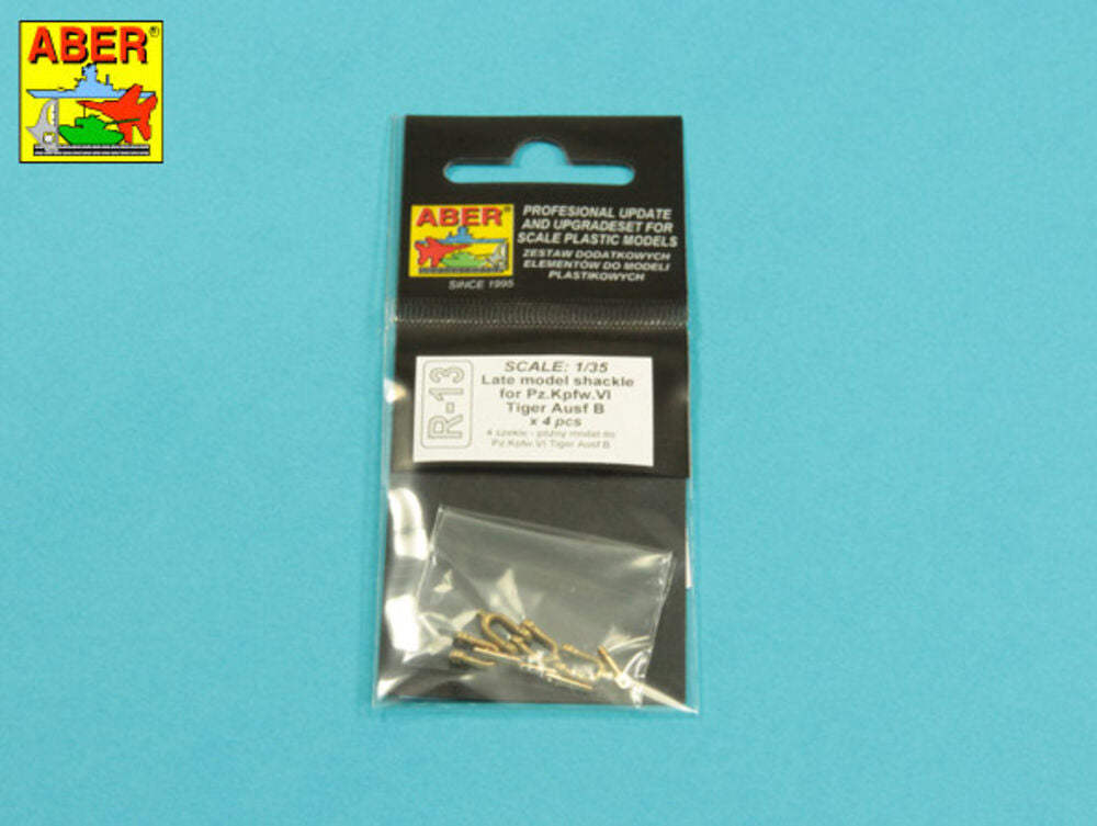 Late model shackle for Pz.Kpfw.VI Tiger Ausf B x4pcs