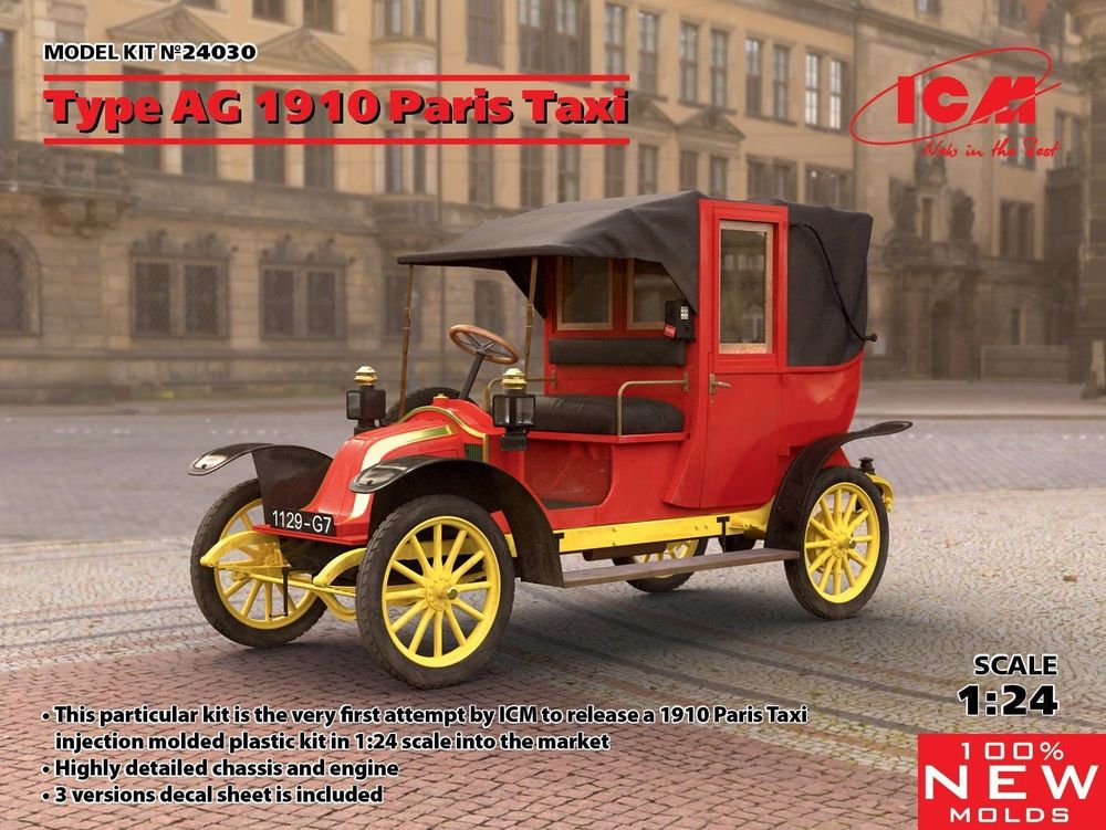 Type AG 1910 Paris Taxi