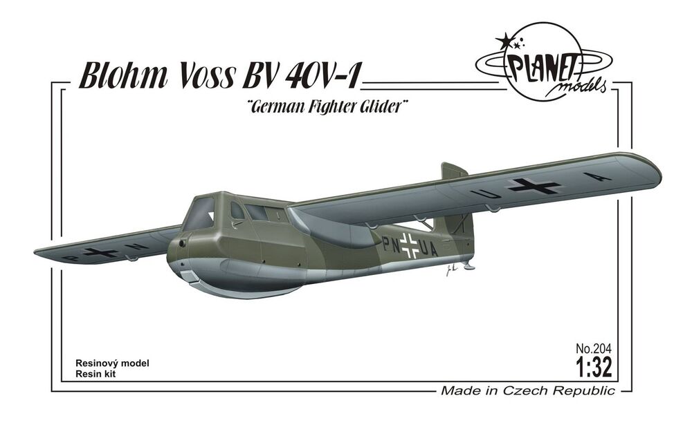 Blohm Voss BV 40V-1 German Fighter Glider