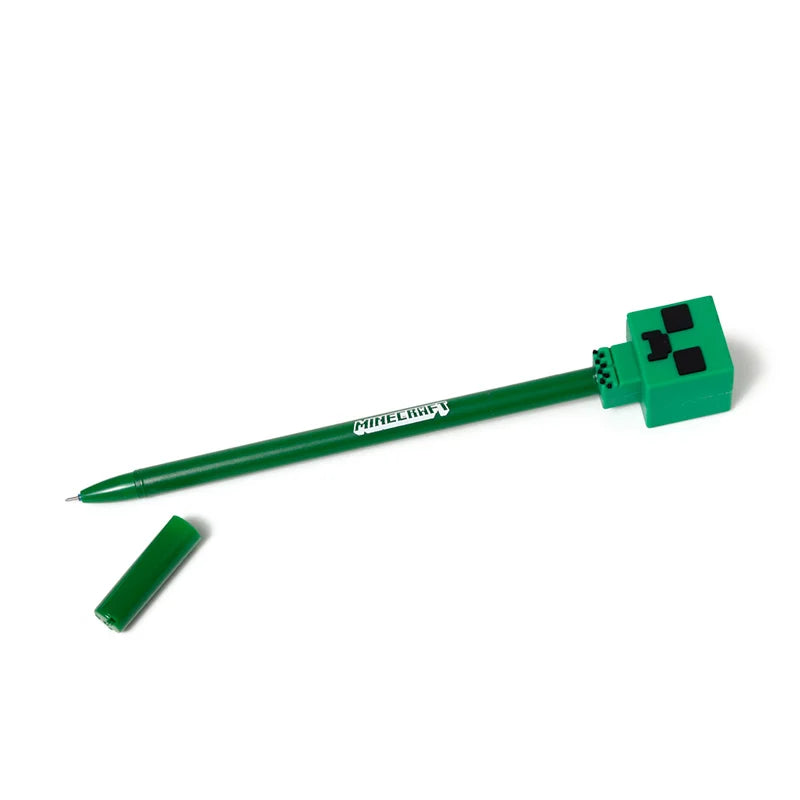 MINECRAFT - Chibi - Head Topper Erasable Gel Pen (Display of 36 pcs)
