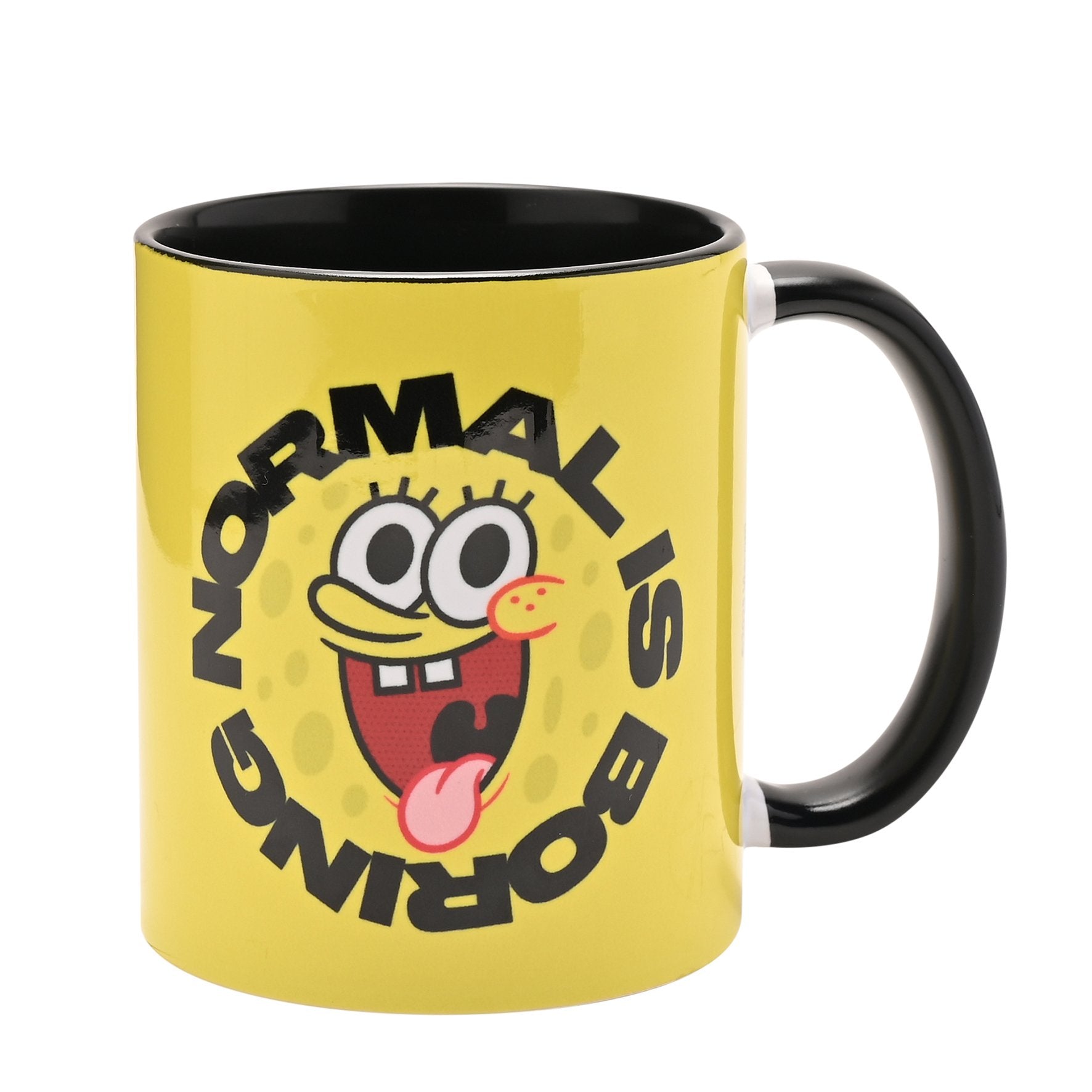 SPONGEBOB - Normal is Boring - Inner Colored Mug - 11oz