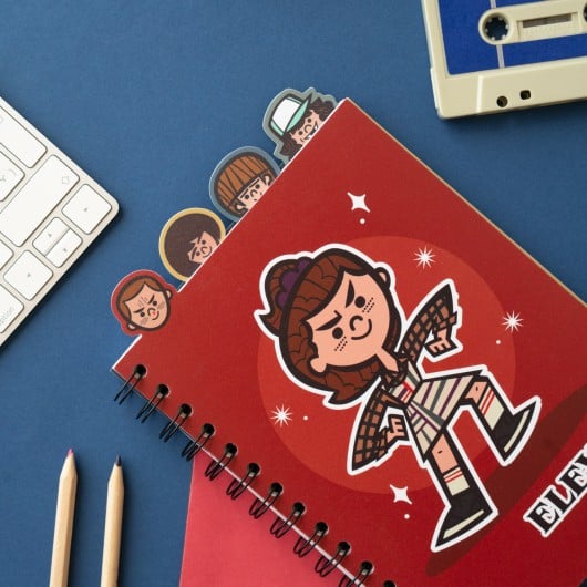 STRANGER THINGS - Notebook + Dividers - Size A5