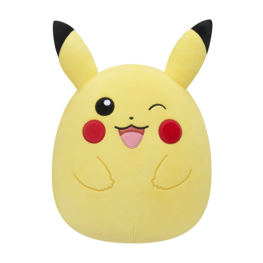 POKEMON - Winking Pikachu - Medium Squishmallows Plush 10 Inch