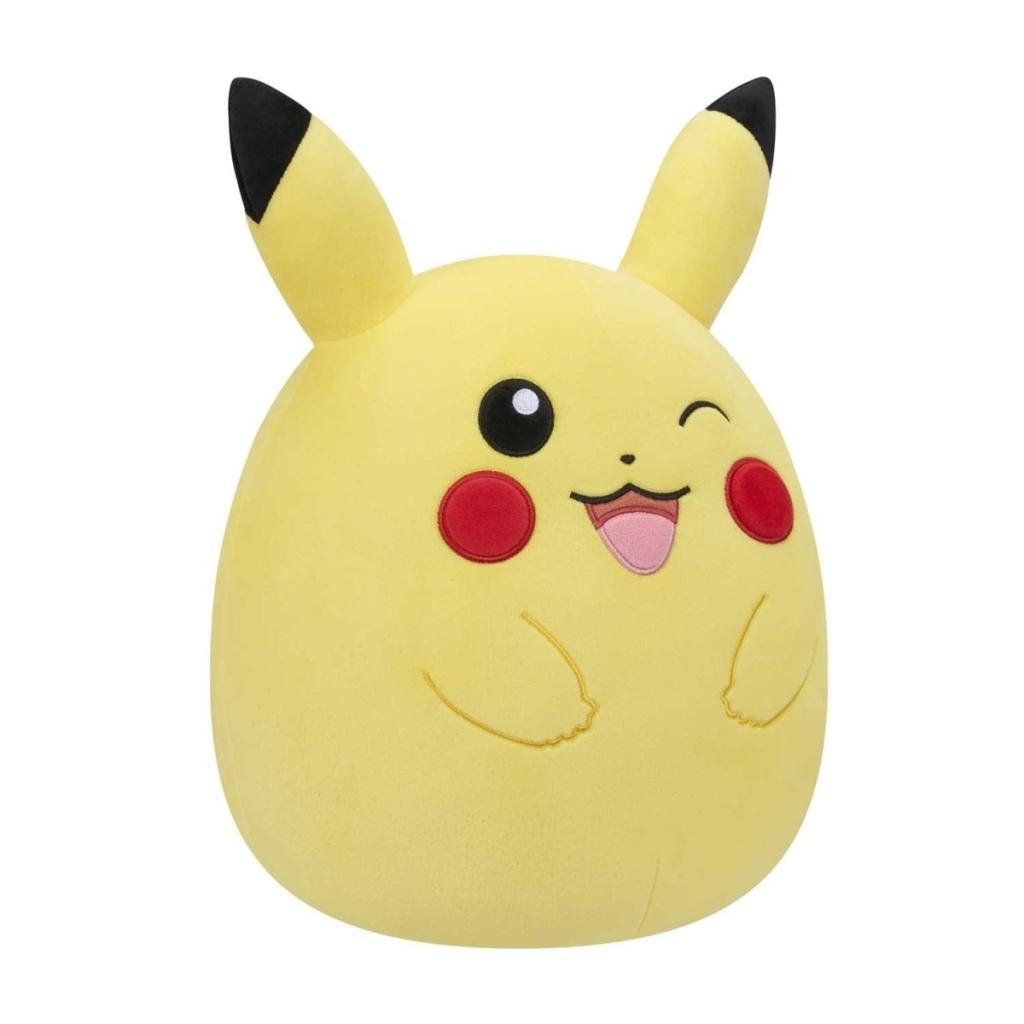 POKEMON - Winking Pikachu - Medium Squishmallows Plush 10 Inch