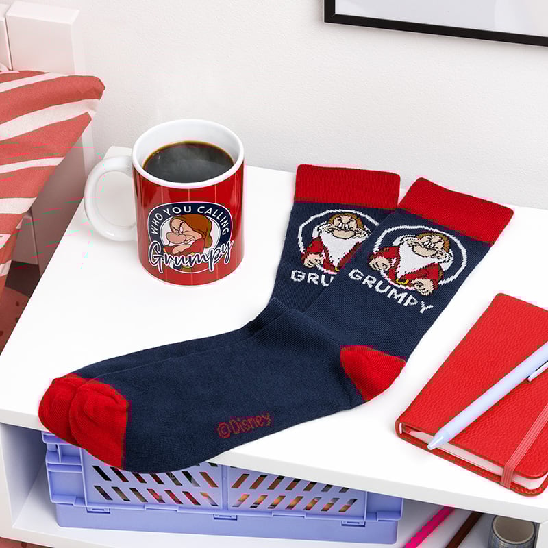 SNOW WHITE - Grumpy - Mug and Socks