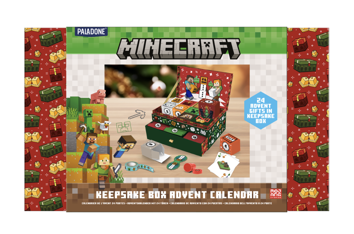 MINECRAFT - Keepsake Box - 24 Day Advent Calendar