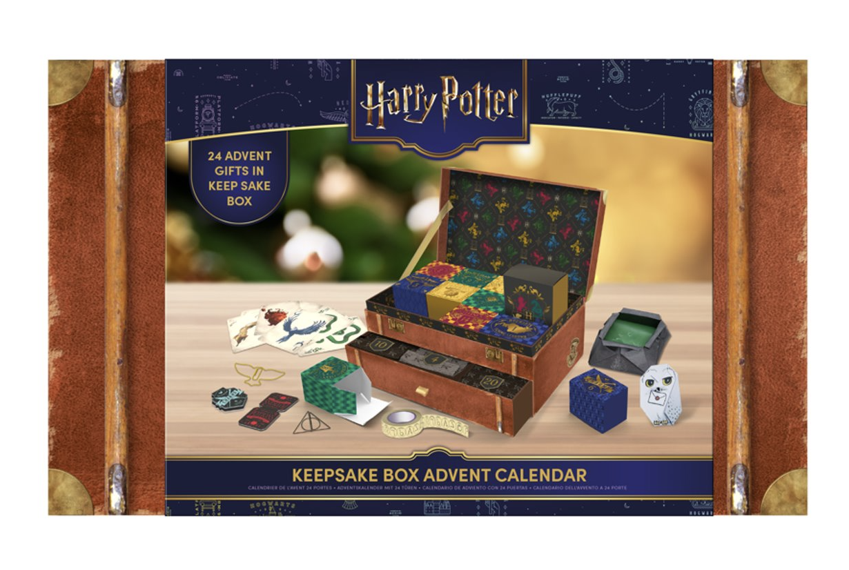 HARRY POTTER - Keepsake Box - 24 Day Advent Calendar