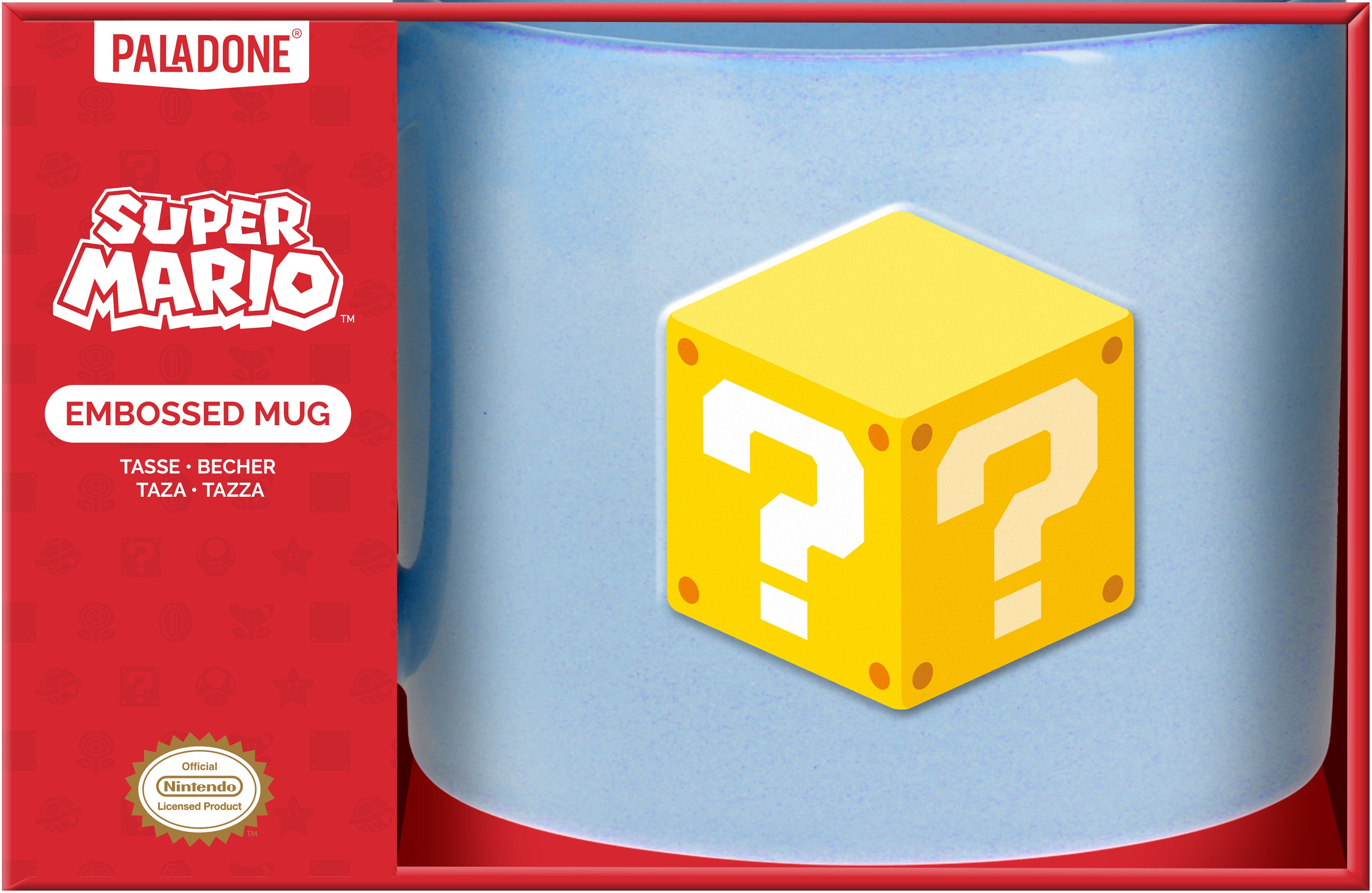 SUPER MARIO - Symbols - Embossed Mug 13oz