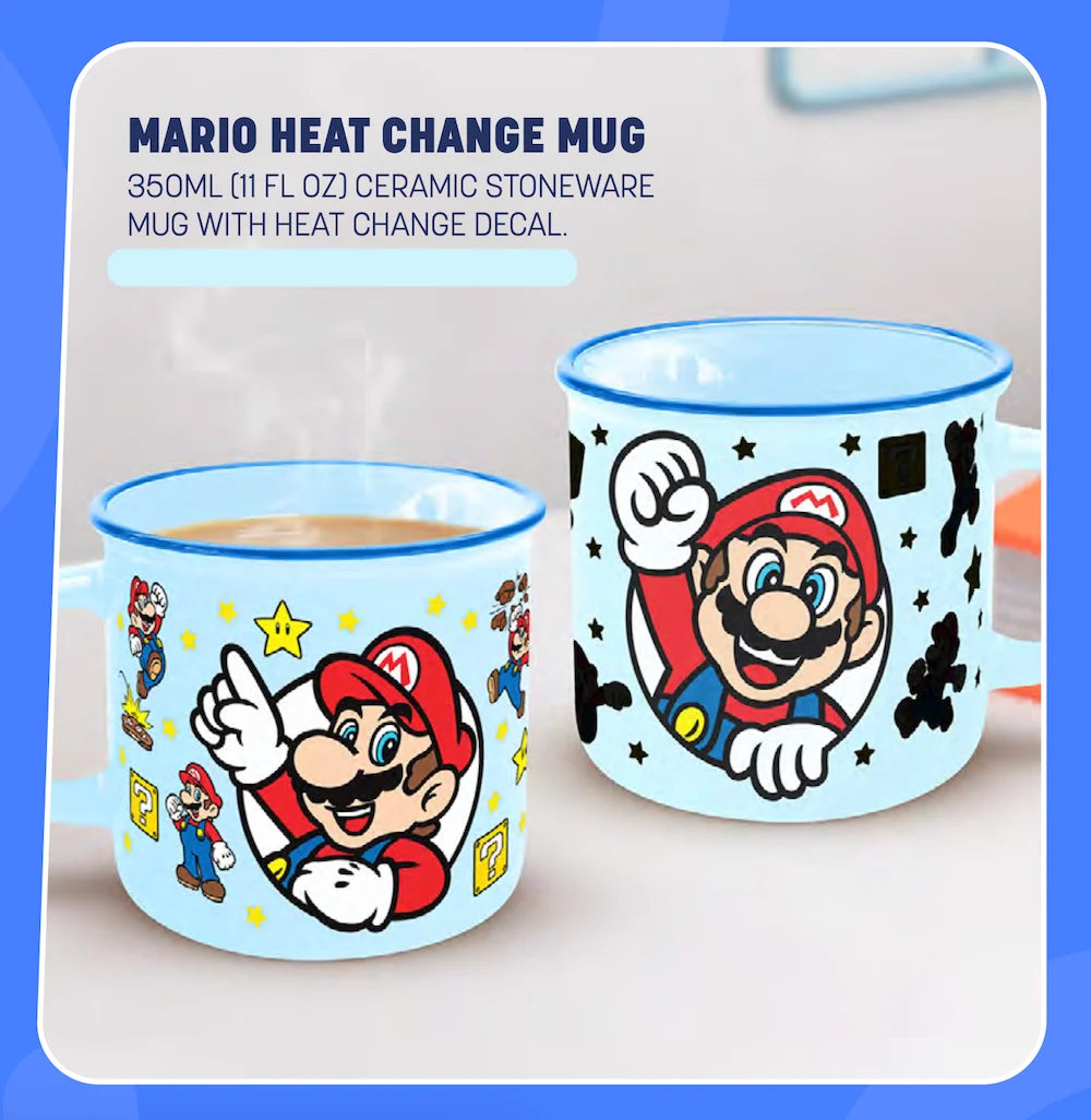 SUPER MARIO - Mario - Heat Change Mug 11oz